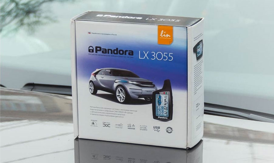 Охранная автомобильная система Pandora LX 3055 – новинка в мире RFM-сигнализаций